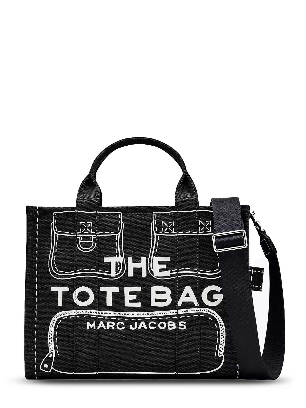 ＜Marc Jacobs＞'The Leather Cargo' バッグ ブラック Marc Jacobs The Leather Cargo Bag | Black | FARFETCH